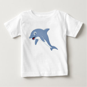 T-shirt Pour Bébé Dauphin mignon