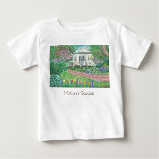 T-Shirt pour bébé de jardin de la mère