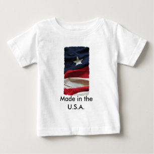 T-shirt Pour Bébé ~ de pièce en t de bébé fabriqué aux Etats-Uni