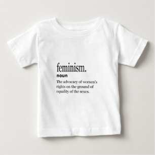 T-shirt Pour Bébé définition du féminisme