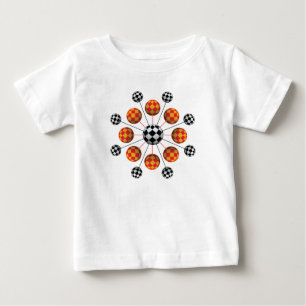 T-shirt Pour Bébé Démarrage 3D Retro Mod