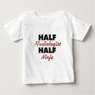 T-shirt Pour Bébé Demi de radiologue demi de Ninja