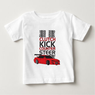 T-shirt Pour Bébé Dérive de coup-de-pied de Clutch