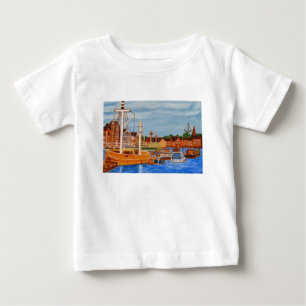 T-shirt Pour Bébé Détroit d'Angleterre