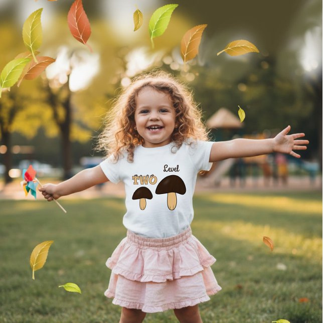 T-shirt Pour Bébé Deux champignons (Créateur téléchargé)