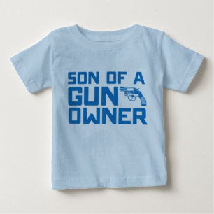 T-shirt Pour Bébé Deuxième amendement : Fils d'un propriétaire