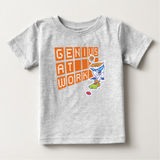 T-shirt Pour Bébé Dexter "Le génie au travail"