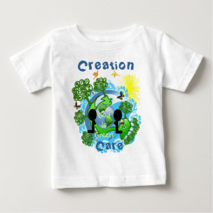 T-shirt Pour Bébé Dieu est vert~TBA LAURÉAT DU PRIX cust... - Person