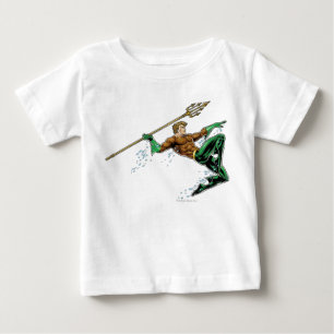 T-shirt Pour Bébé Dîner d'Aquaman avec Spear