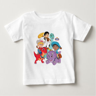 T-shirt Pour Bébé Dino Ranch Yee Haw !