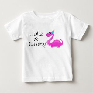T-shirt Pour Bébé Dino sait que vous avez 2 ans