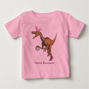 T-shirt Pour Bébé dinosaure de Pâques