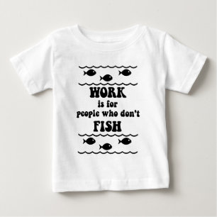 T-shirt Pour Bébé Dire drôle de pêche