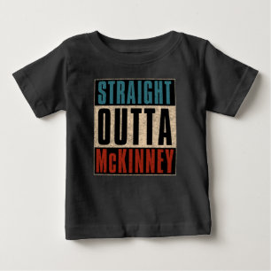T-shirt Pour Bébé Direct Outta McKinney Texas TX
