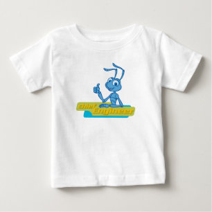 T-shirt Pour Bébé Disney, "ingénieur en chef", un fou de bugs