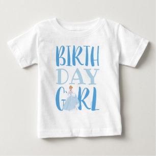 T-shirt Pour Bébé Disney Princess - Cendrillon   Fille d'anniversair