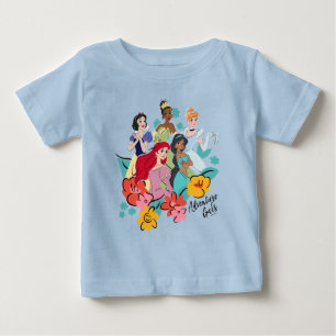 T-shirt Pour Bébé Disney Princesses Aventurières