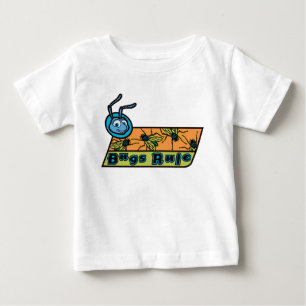 T-shirt Pour Bébé Disney's Flik "Bugs Rule" de A Bug's Life