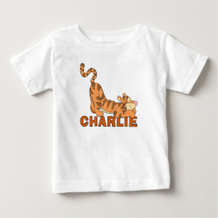 T-shirt Pour Bébé Disney's Tigger ludique personnalisé