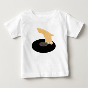 T-shirt Pour Bébé DJ Scratch