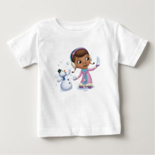 T-shirt Pour Bébé Doc McStuffins  Doc Et Plaisir Dans La Neige