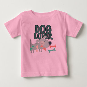 T-shirt Pour Bébé Dog