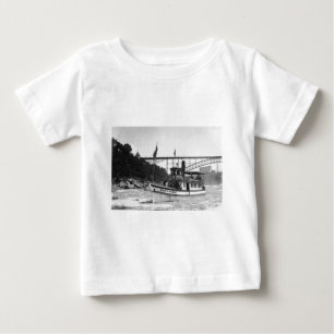 T-shirt Pour Bébé Domestique de la brume - cru, circa 1900-1920