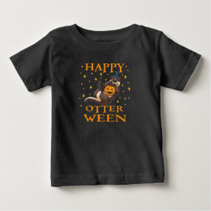 T-shirt Pour Bébé Don Otter Happy Otter Cute Sea Otter Halloween