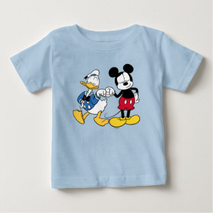 T-shirt Pour Bébé Donald Duck & Mickey Poing Bump