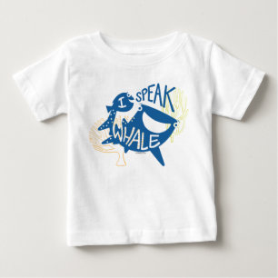 T-shirt Pour Bébé Dory et Destiny  Je parle baleine