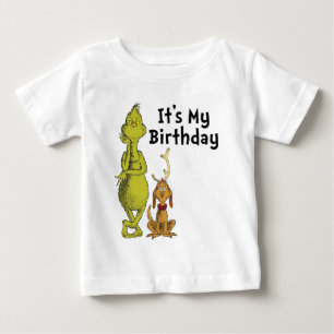 T-shirt Pour Bébé Dr. Seuss   Grinch Anniversaire d'hiver