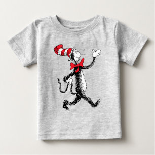T-shirt Pour Bébé Dr. Seuss Le Chat dans le Chapeau fait le Chat d
