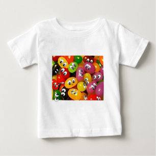 T-shirt Pour Bébé Dragée à la gelée de sucre mignonne