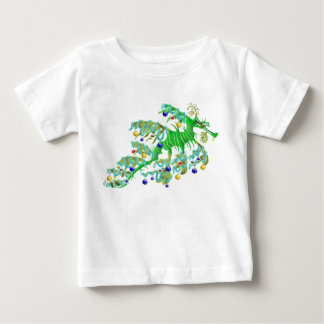 T-shirt Pour Bébé Dragon de Mer Festif