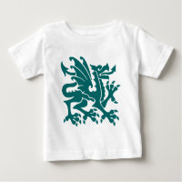 Dragon héraldique 01 - Moss Green
