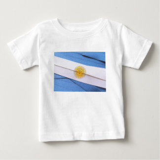 T-shirt Pour Bébé Drapeau ARGENTIN