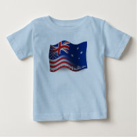 Drapeau australien-américain