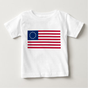 T-shirt Pour Bébé Drapeau Betsy Ross