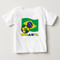 Drapeau brésilien Brésil Ballon de football