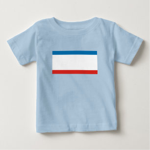 T-shirt Pour Bébé Drapeau de Crimée