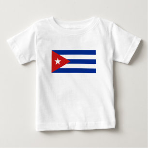 T-shirt Pour Bébé Drapeau de Cuba