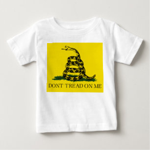 T-shirt Pour Bébé Drapeau de gadsden (Ne pas me filer) (Drapeau de s