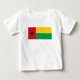 T-shirt Pour Bébé Drapeau de la Guinée Bissau