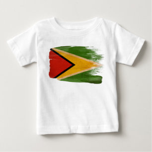 T-shirt Pour Bébé Drapeau de la Guyane