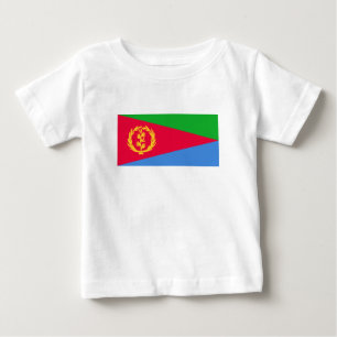 T-shirt Pour Bébé Drapeau de l'Érythrée