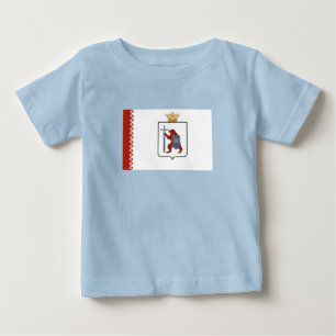 T-shirt Pour Bébé Drapeau de Mari El