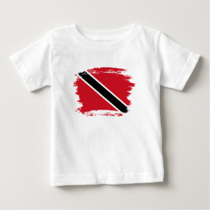 T-shirt Pour Bébé Drapeau de Trinité-et-Tobago
