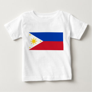 T-shirt Pour Bébé Drapeau des Philippines