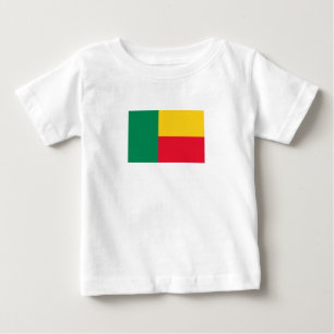 T-shirt Pour Bébé Drapeau du Bénin patriotique
