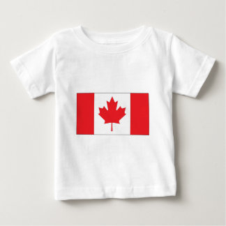 T-shirt Pour Bébé Drapeau du Canada
